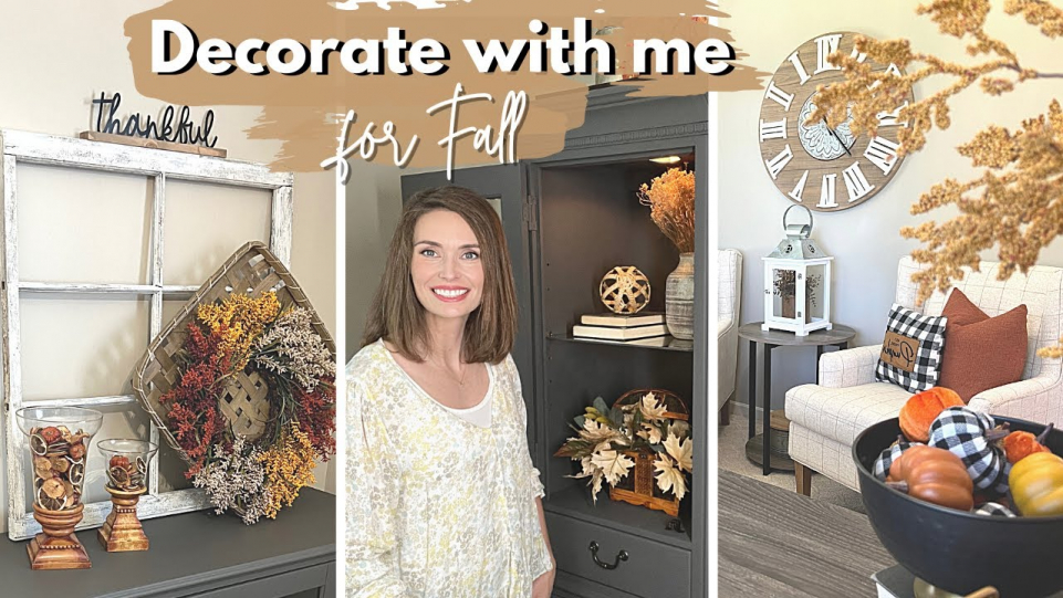 Simple Cozy Fall Decorating Ideas Fall Decorate With Me Fall Home