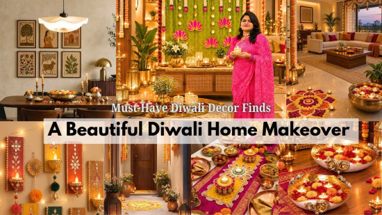 Aesthetic & Traditional Diwali Decor Ideas | Festive Home Decor Haul | Amazon Finds Featured Image 