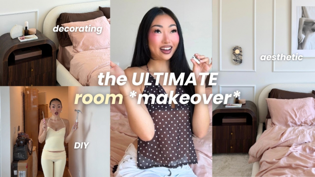 i built my DREAM bedroom *extreme makeover* 🏡⭐️ decorating, DIY, organizing, aesthetic + cozy Featured Image