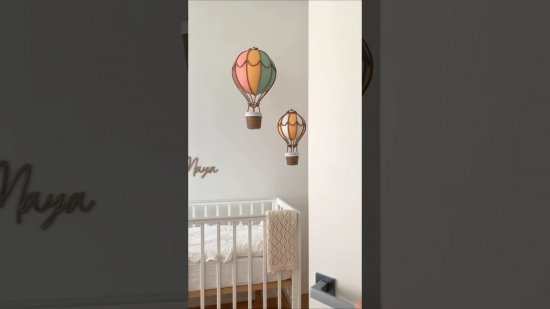 Kids Room Design Ideas for Boys and Girls | Hot Air Balloon Nursery Decor Inspiration #diy Featured Image 