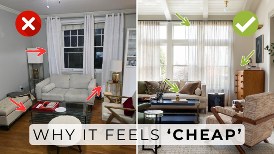 These 12 Mistakes Make Your Home Look Cheap & How To Fix Them Featured Image 