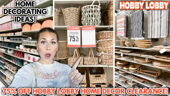 Hobby Lobby 75 Off Clearance Sale Home Decorating Ideas Home