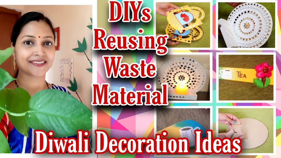 DIY Diwali Decoration Ideas At Home, Low Cost Easy Hacks For Home Decor ...