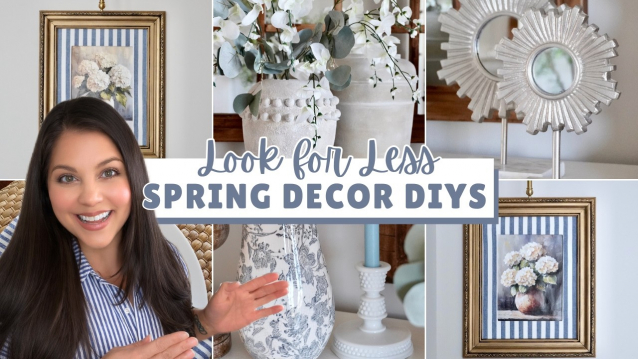 🌷HIGH END SPRING HOME DECOR ON A BUDGET | LOOK FOR LESS HOME DECOR Featured Image