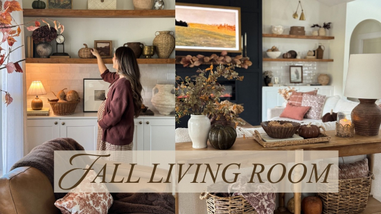 FALL LIVING ROOM DECORATE WITH ME 2026  🍂 | Cozy Living Room Decorating Ideas for Fall Featured Image 