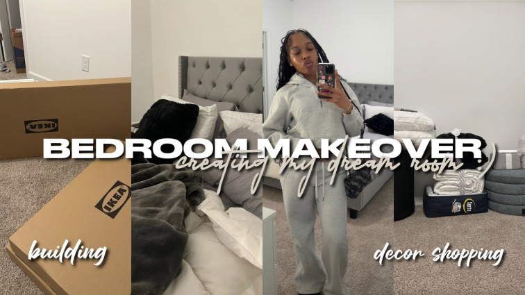 ULTIMATE BEDROOM MAKEOVER ✰ | creating my dream room! | shopping, building, decorating, etc Featured Image