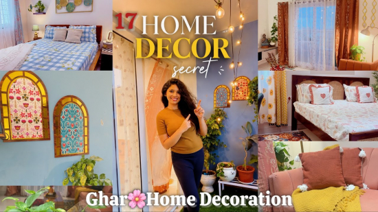 17 HOME DECOR HACKS That Make Your Home Look EXPENSIVE ✨🪭 | Festive & Aesthetic Ideas🥘Cooking Recipe Featured Image 