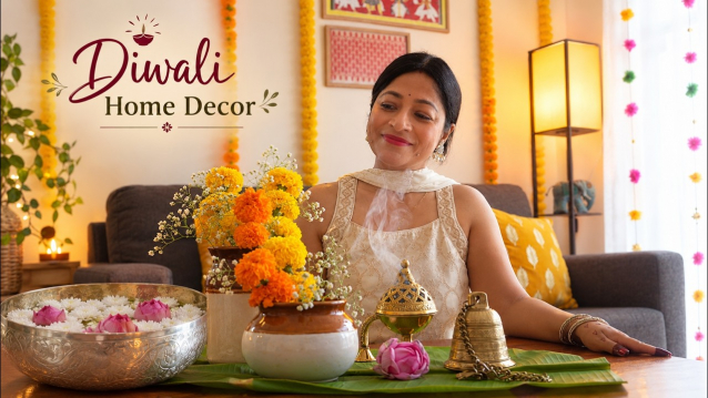 Diwali Home Decor Ideas 2026 | Simple, Elegant & Festive ✨ Featured Image