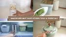 NEW AMAZON KITCHEN FINDS YOU'll LOVE || MUST HAVE KITCHEN TOOLS & ESSENTIALS || Featured Image 