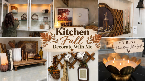 🍂 COZY FALL KITCHEN DECORATE WITH ME | Fall Decorating Ideas 2026 Featured Image 