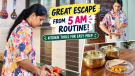 GREAT ESCAPE FROM 5AM ROUTINE😄 How I Planned ?? Easy Kitchen Tools for Busy Morning Preps & Packing Featured Image 