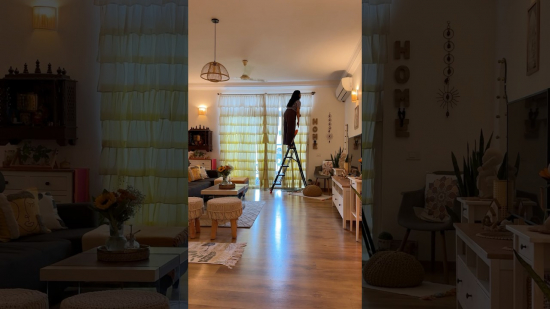 Living Room Makeover 🌼 #shorts #youtubeshorts #homedecor #amazonfinds #livingroom #home Featured Image 