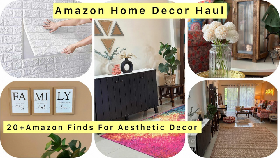 *Don’t Miss* Amazon Home Decor Haul 20+ Finds For Aesthetic