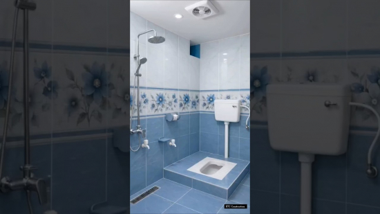 Bathroom Design 🔥 Tile New Design #shorts Featured Image 