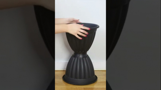 DIY cute side table using just 5 items!! #shorts Featured Image 