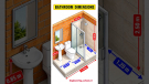Bathroom Design Dimensions 🚿 | Small Bathroom Layout | Toilet & Shower Size Explained 🏠⚙️ Featured Image 