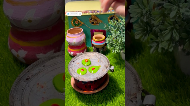 Mini kitchen cooking #miniature #tinycolorfood #cooking #satisfying Featured Image