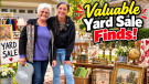 Thrift With Us! Yard Sale & Estate Sale Vintage & Antique Home Decor Shopping - Budget Friendly Haul Featured Image 