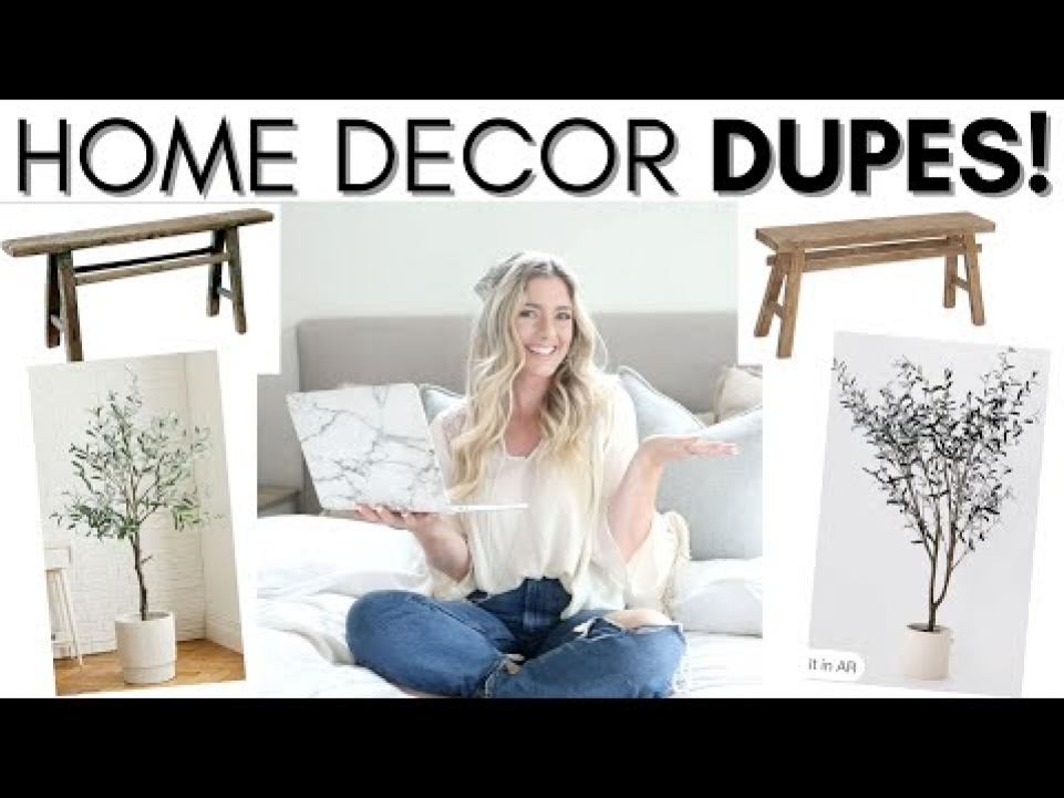 HOME DECOR DUPES DECORATING ON A BUDGET Cozy Comfy Couch